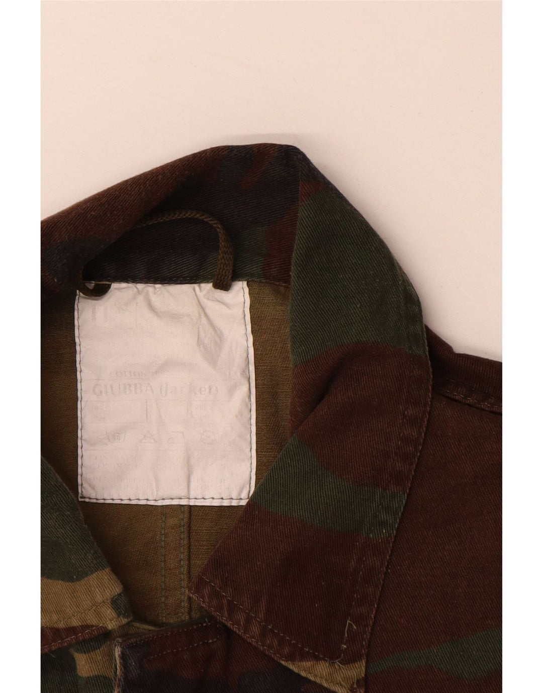 Мужская рубашка в стиле милитари VINTAGE, камуфляж цвета хаки, большой размер