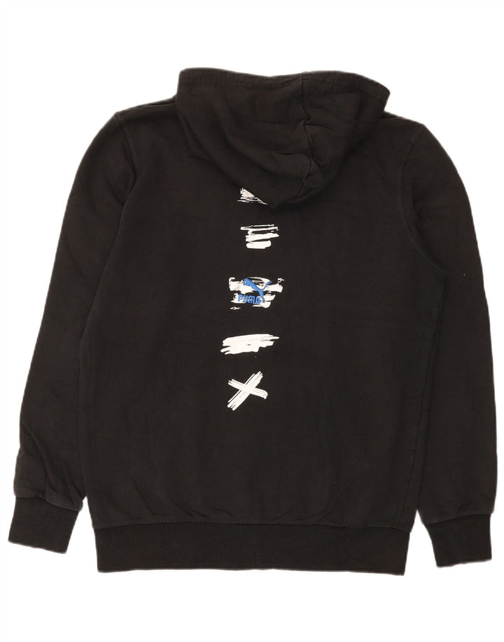 Мужской джемпер с капюшоном Puma, черный, хлопковый, среднего размера