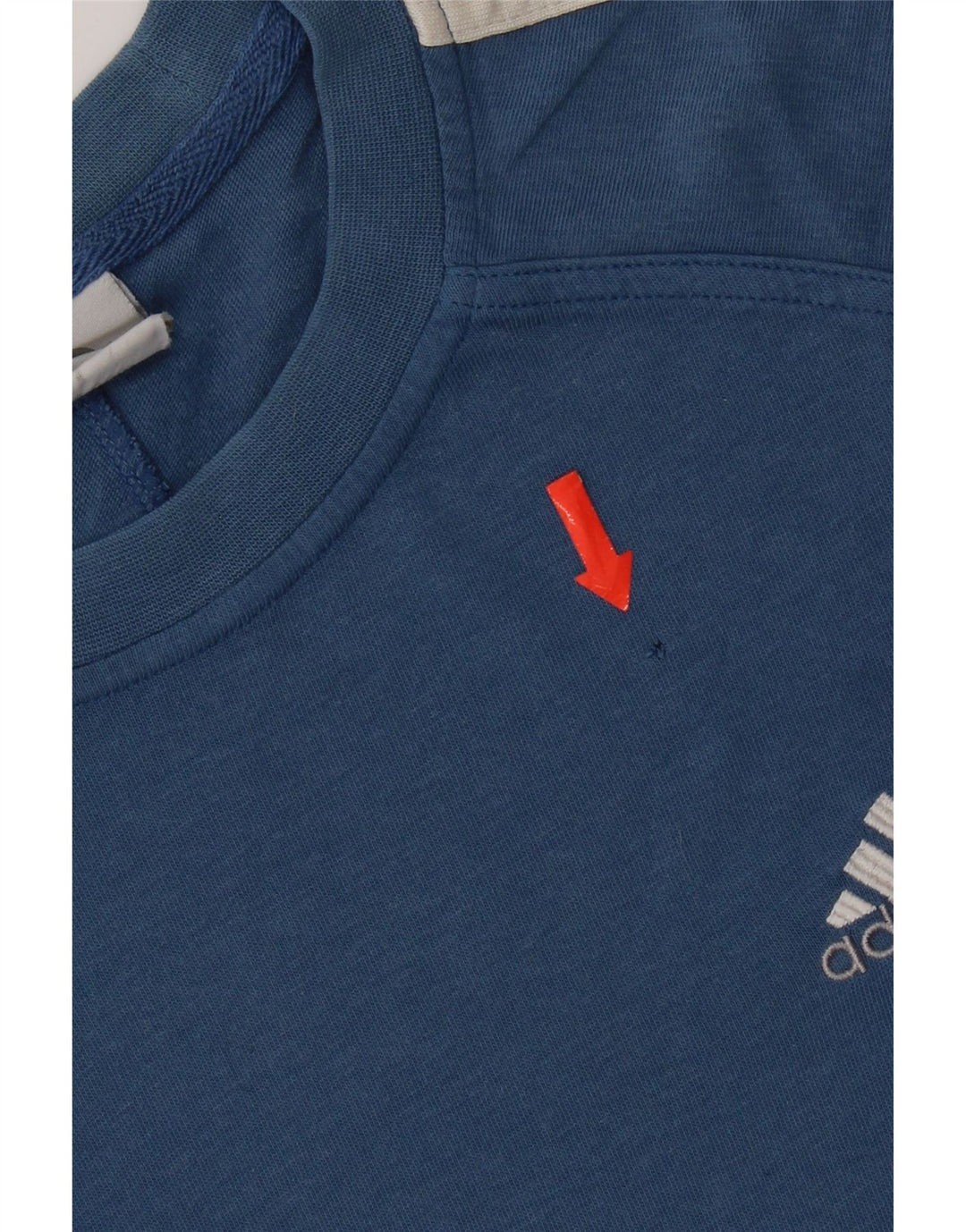 Мужская футболка Adidas Top Small Blue Cotton