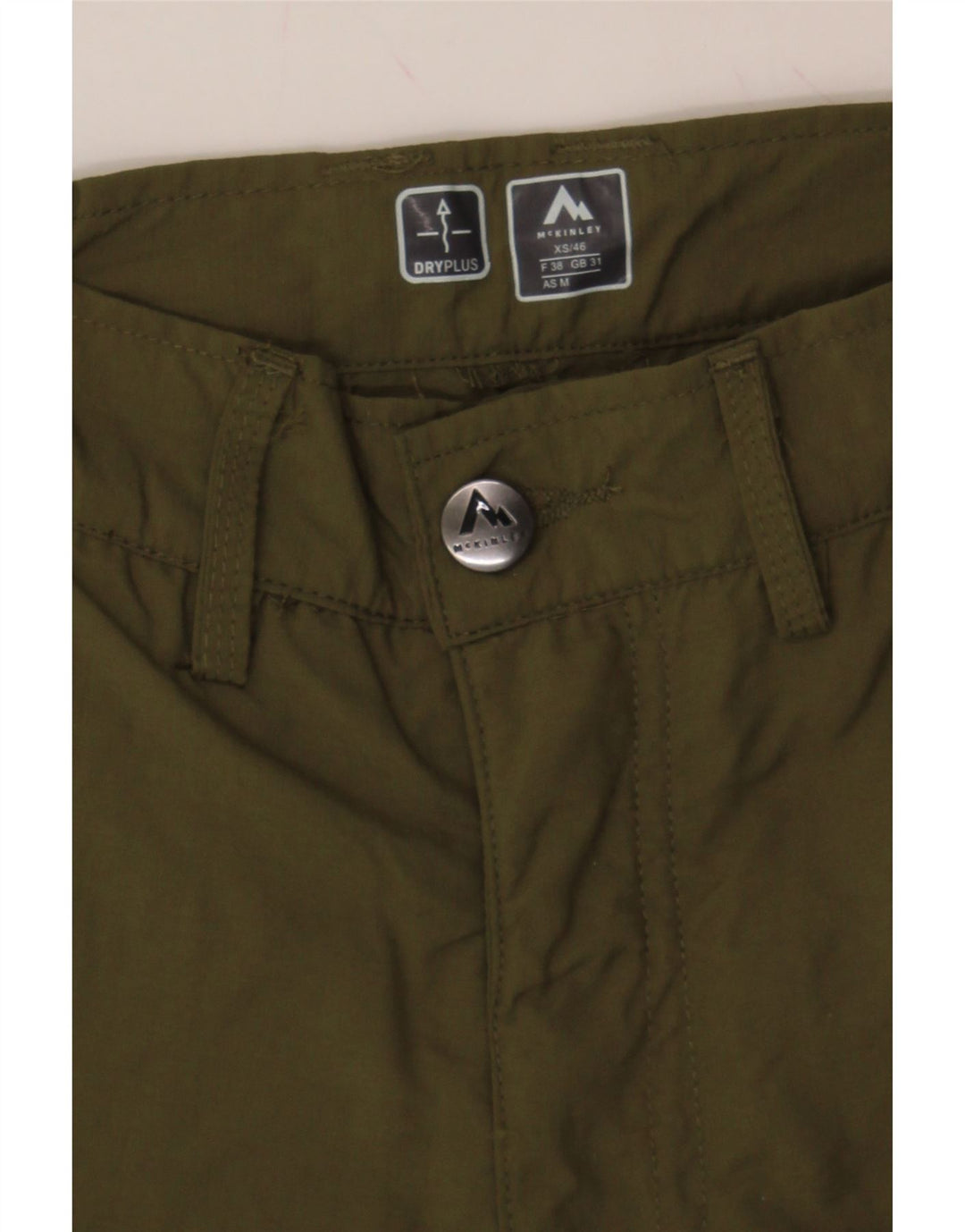 MC KINLEY Mens Cargo Shorts W31 Medium  Khaki Vintage MC Kinley and Second-Hand MC Kinley from Messina Hembry 