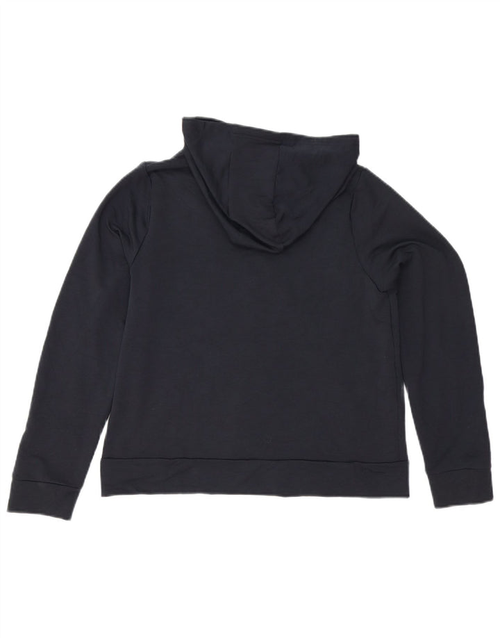 Свитер с капюшоном на молнии для мальчиков Under Armour, 11–12 лет, большой черный полиэстер