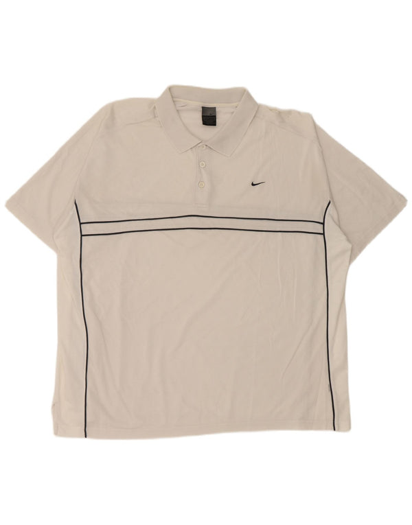 Мужская рубашка-поло Nike 2XL в белую полоску
