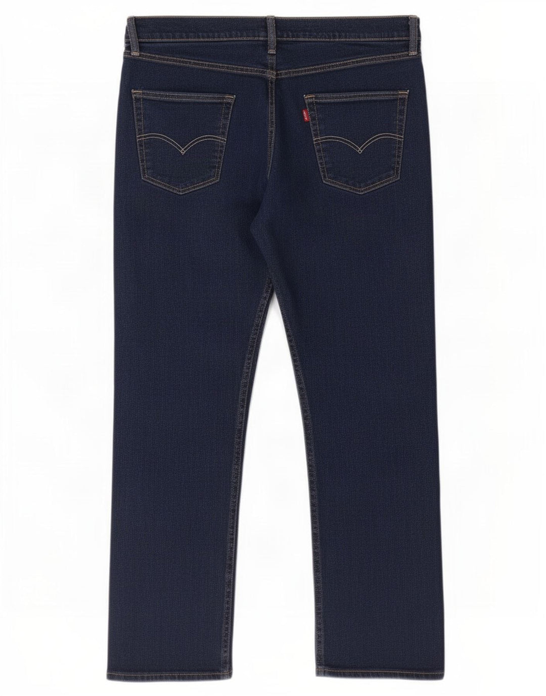 Мужские прямые джинсы Levi's W36 L30 темно-синие, хлопок