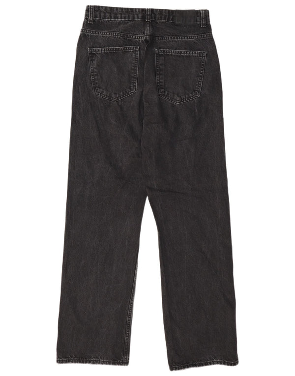 Zara Женские прямые джинсы EU 38 Small W28 L31 Черный