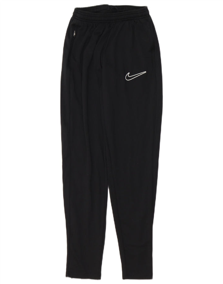 Женские спортивные брюки Nike Dri Fit UK 10, маленькие черные полиэстер