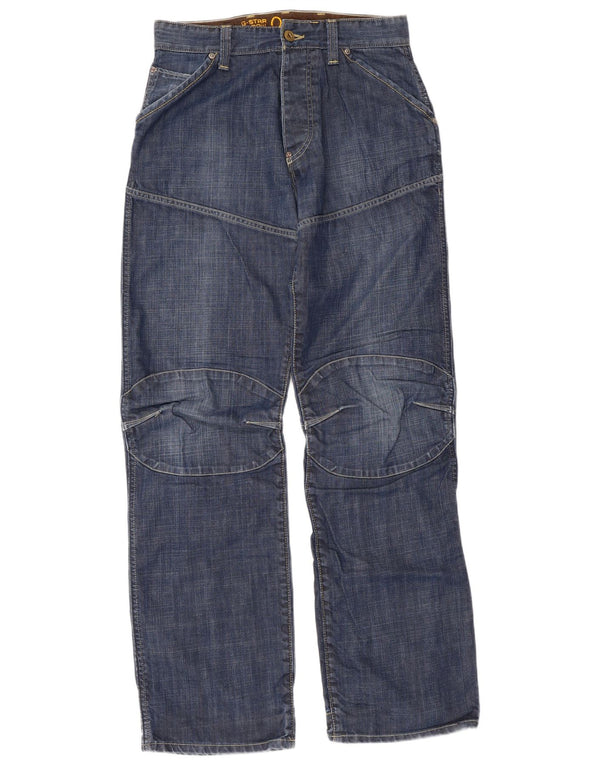 Мужские прямые джинсы G-Star Elwood W33 L36, синий хлопок