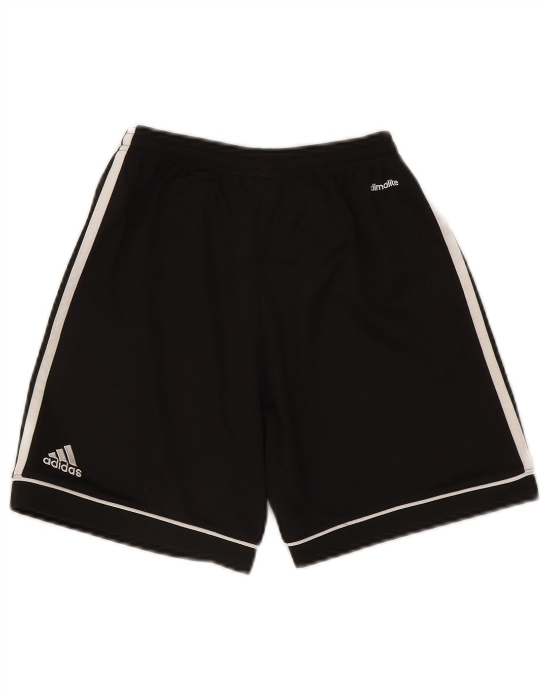Спортивные шорты Adidas Climalite для мальчиков 11-12 лет, черный полиэстер