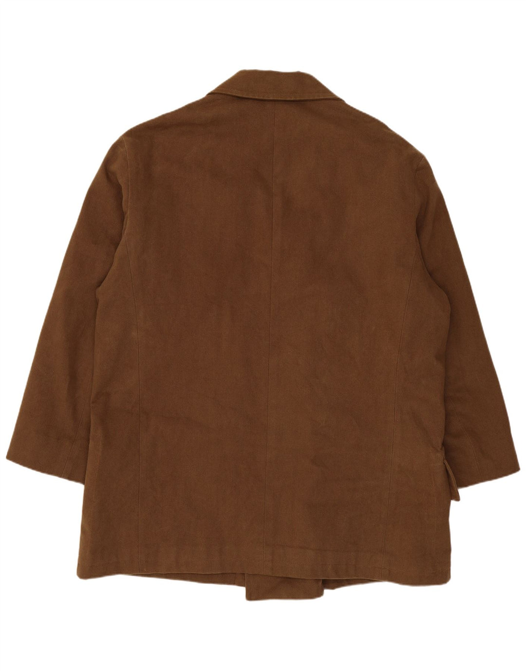 Пальто мужское двубортное Montedoro UK 42 XL коричневое