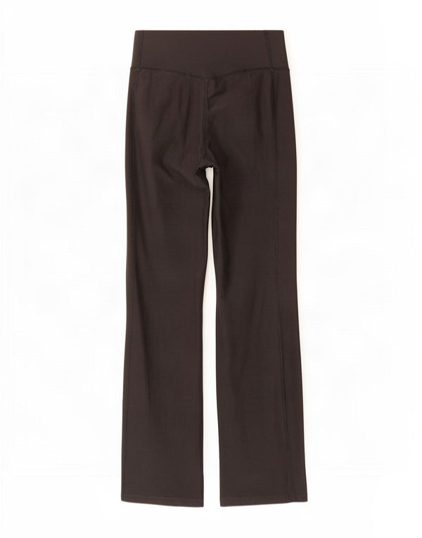 Женские леггинсы Nike Dri Fit Flare UK 14, средний черный полиэстер