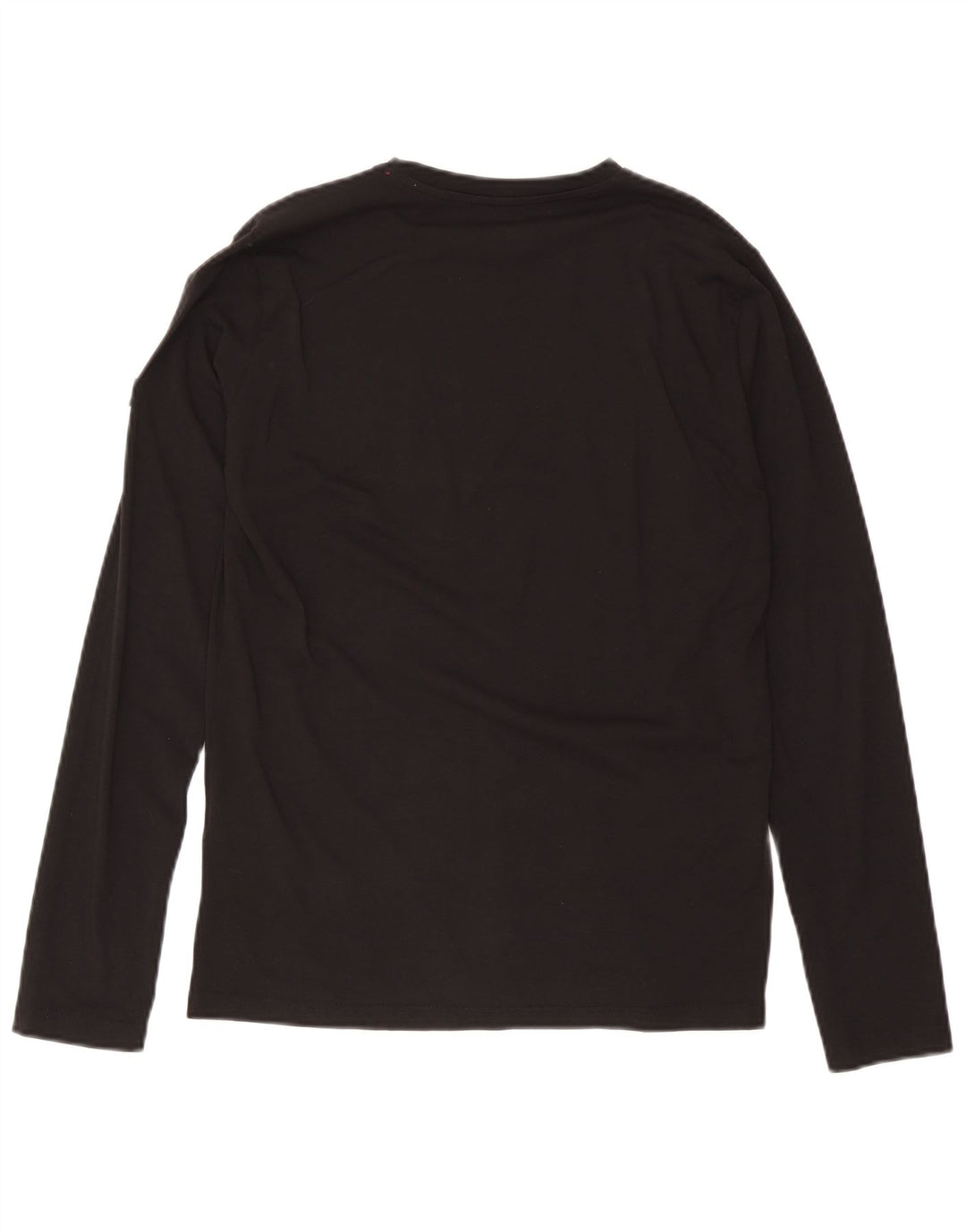 Мужской топ с рисунком Pickwick, средний черный хлопок с длинными рукавами