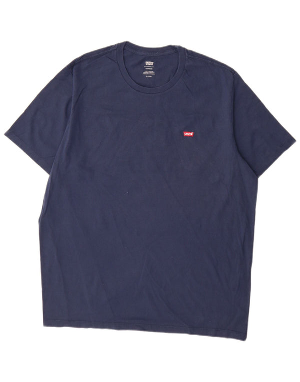 Мужская футболка Levi's Standard Top XL Темно-синяя, хлопок
