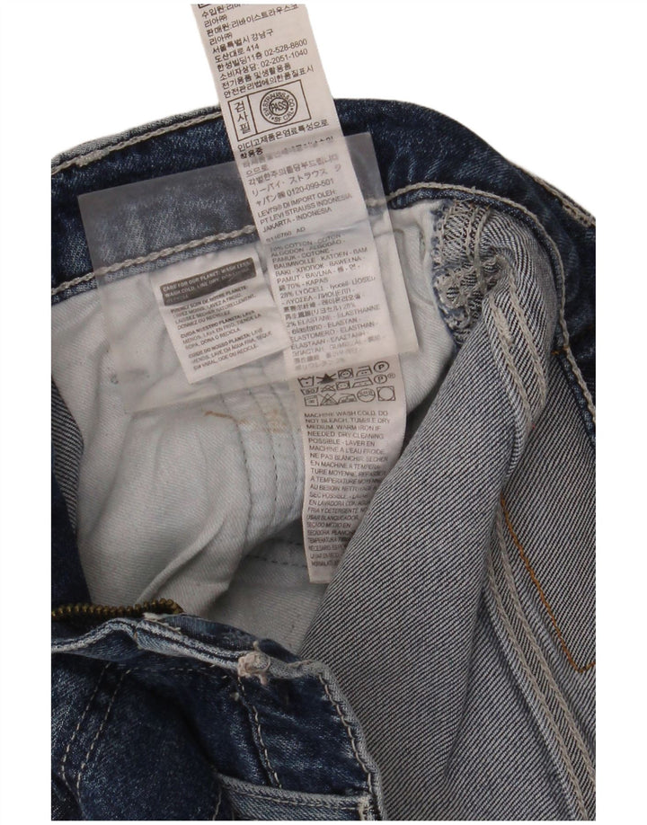 Мужские джинсы-карго LEVI'S 502 W29 L30 синие, хлопок