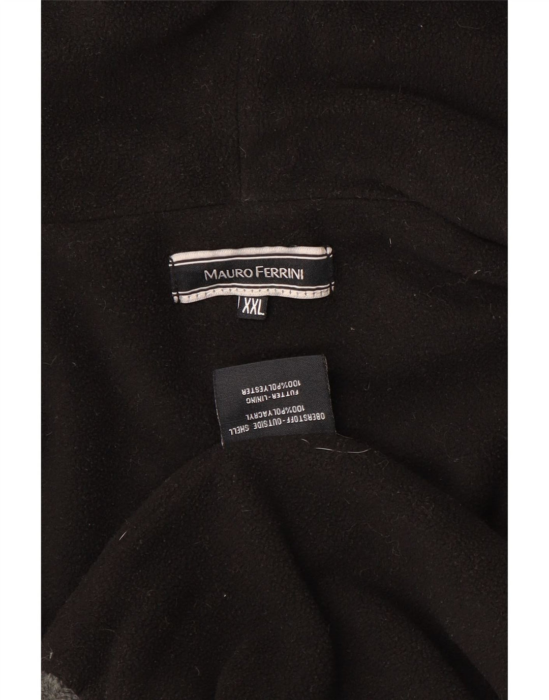 MAURO FERRINI Мужской кардиган с капюшоном 2XL в разноцветную полоску