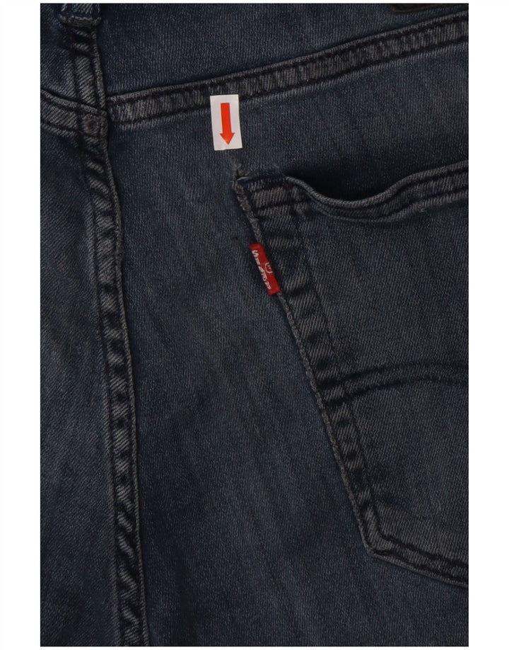 Мужские узкие джинсы LEVI'S W36 L32 Синие, хлопок