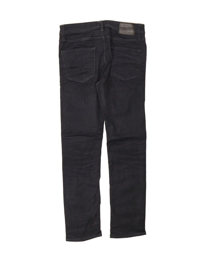 JACK & JONES Mens Tim Slim Jeans W31 L29 Black Cotton Vintage Jack & Jones and Second-Hand Jack & Jones from Messina Hembry 
