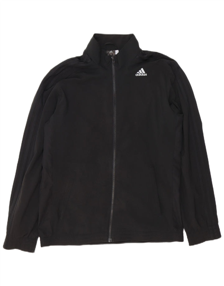Мужская спортивная куртка Adidas Climalite UK 42/44, большая черная