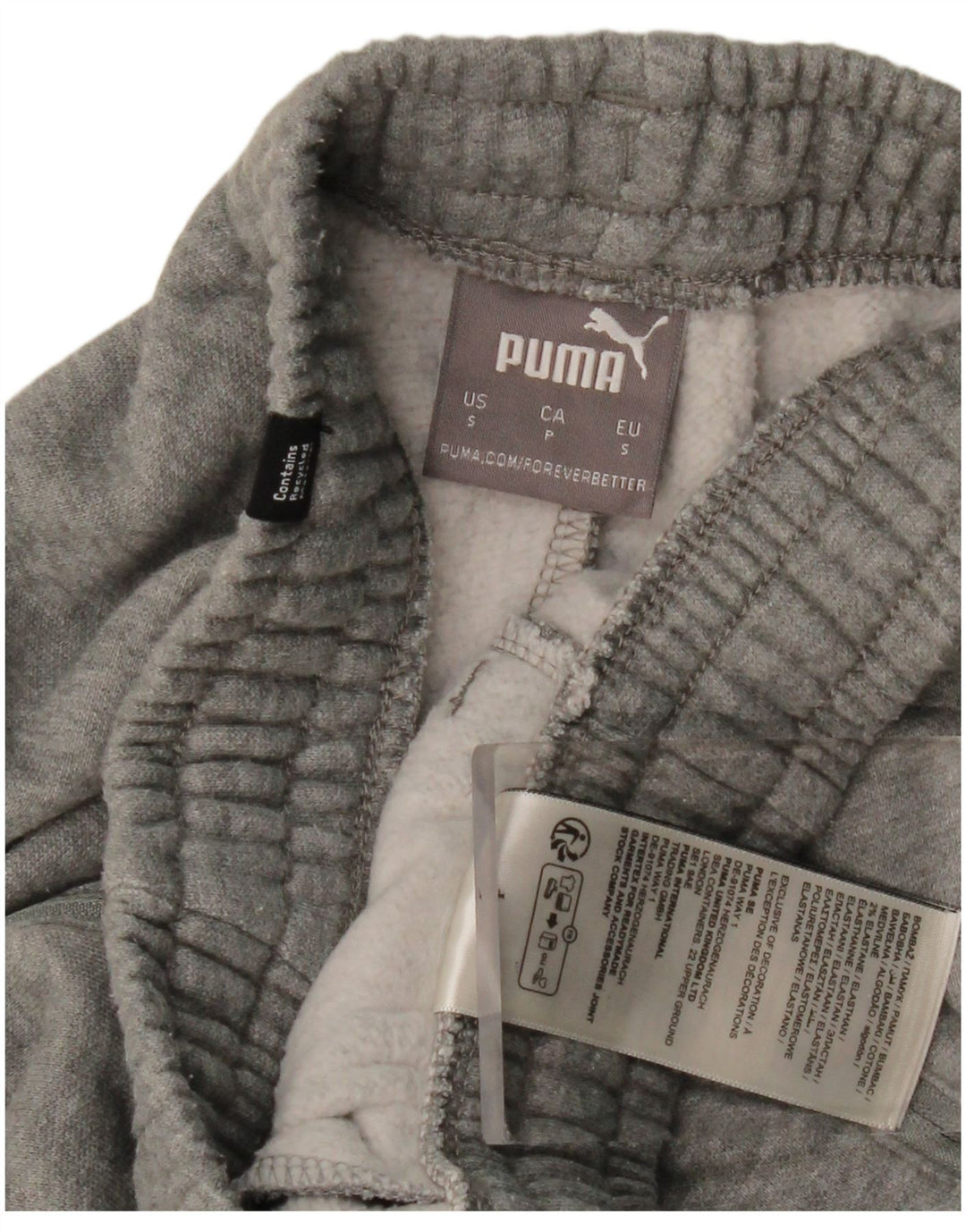 Женские спортивные брюки Puma Joggers UK 10, маленькие серые, хлопок