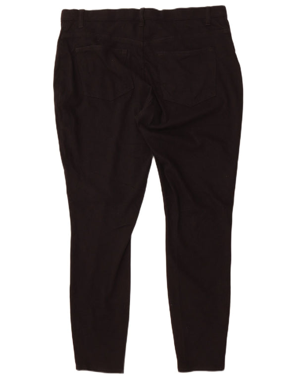 Женские повседневные брюки свободного покроя Lee XL W38 L30, черный хлопок