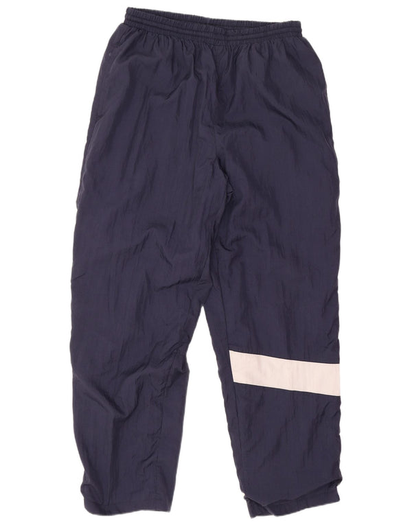 Винтажные мужские водонепроницаемые брюки UK 38/40, средние темно-синие цветные блоки
