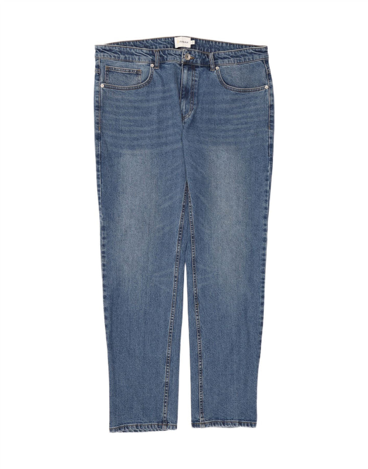 Женские узкие джинсы Farah W36 L32, синие, хлопок