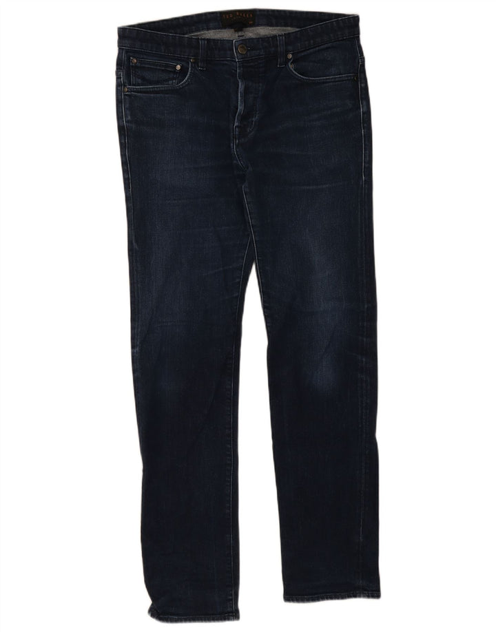 Мужские узкие джинсы Ted Baker Regular W34 L32 синие