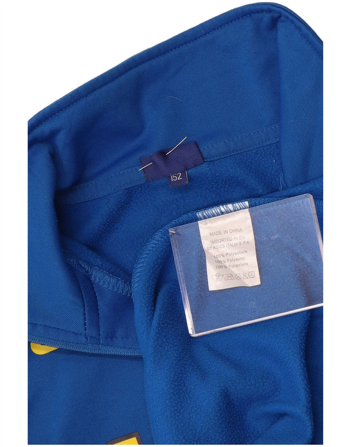 Пуловер с рисунком Asics для мальчиков HELLAS VERONA, спортивный костюм, топ 11–12 лет, синий