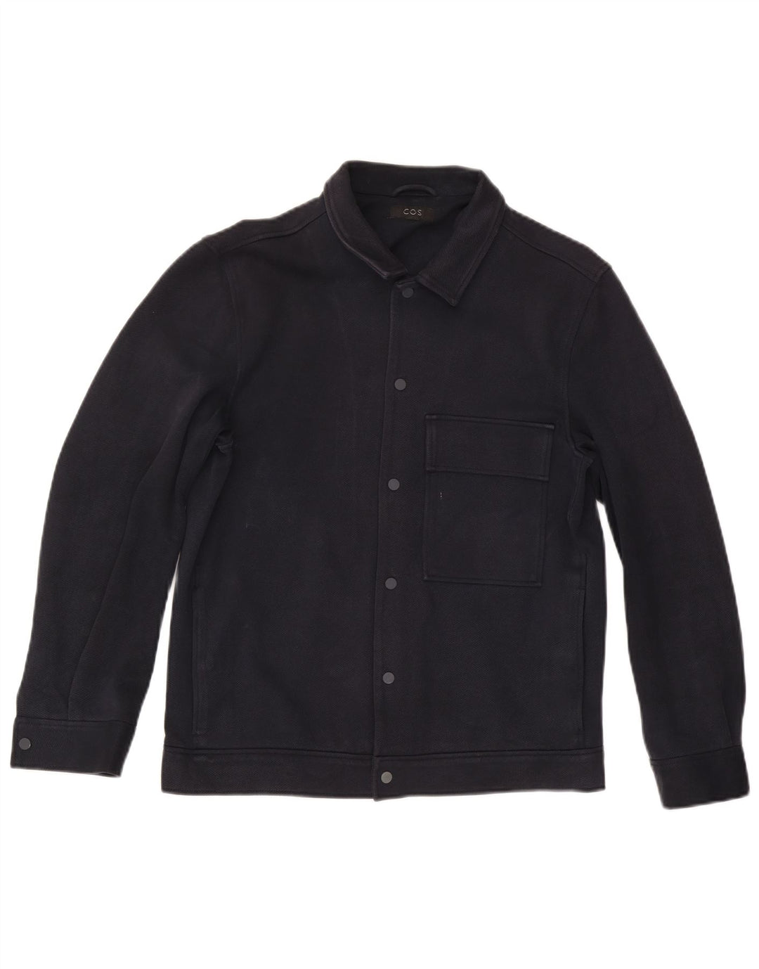 Мужская куртка Cos Utility Jacket UK 36, маленькая, темно-синяя, хлопок
