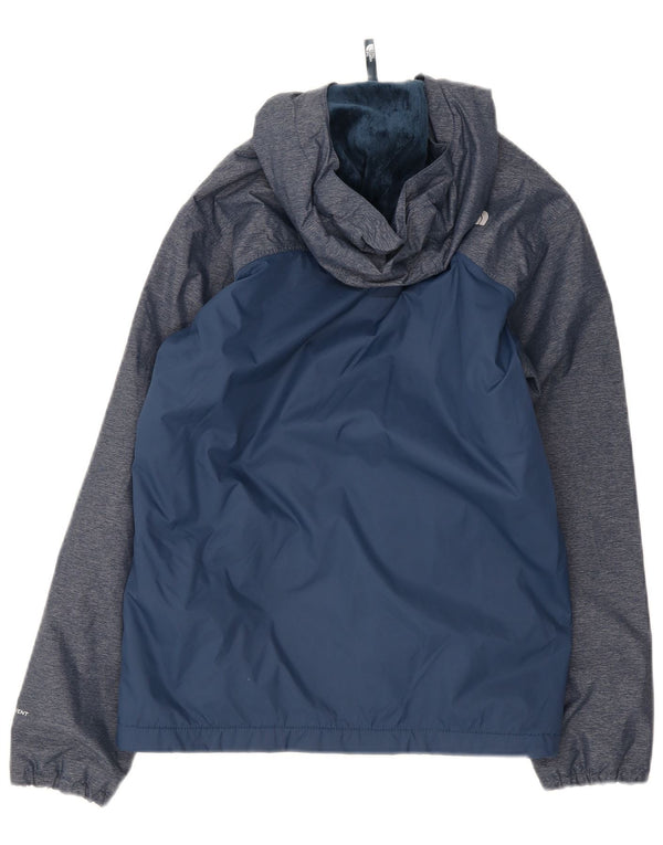 Куртка-ветровка The North Face для девочек 14–15 лет, темно-синяя, XL