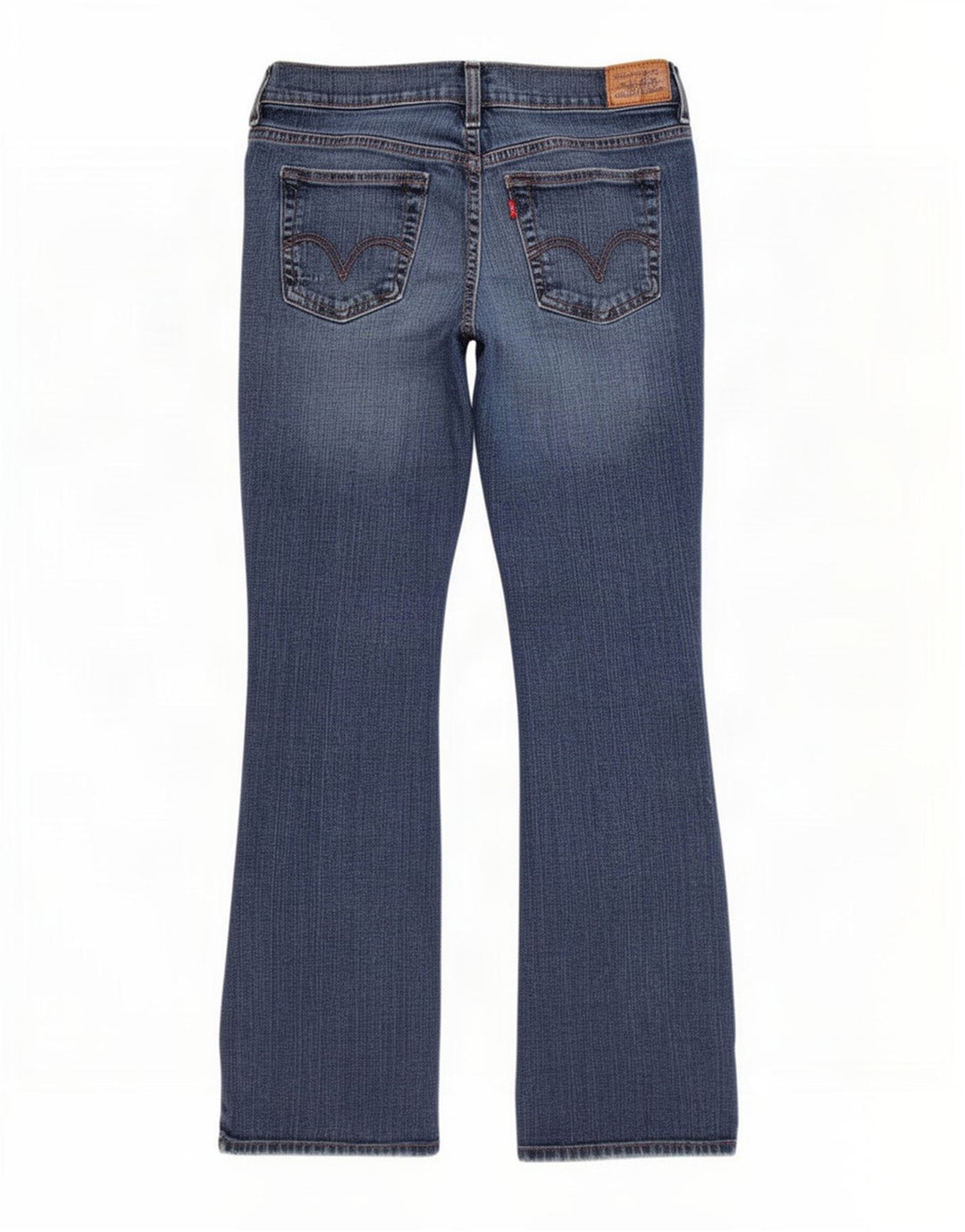 Женские джинсы Levi's 515 Bootcut США 8, средние W30 L31, синие, хлопок
