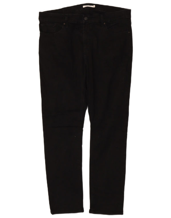 Женские джинсы Levi's 311 Shaping Skinny США 16 2XL W36 L29 Черный хлопок