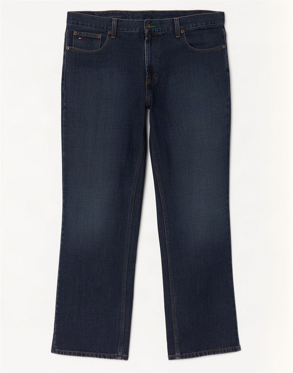 Мужские прямые джинсы Tommy Hilfiger Freedom W34 L32, синий хлопок