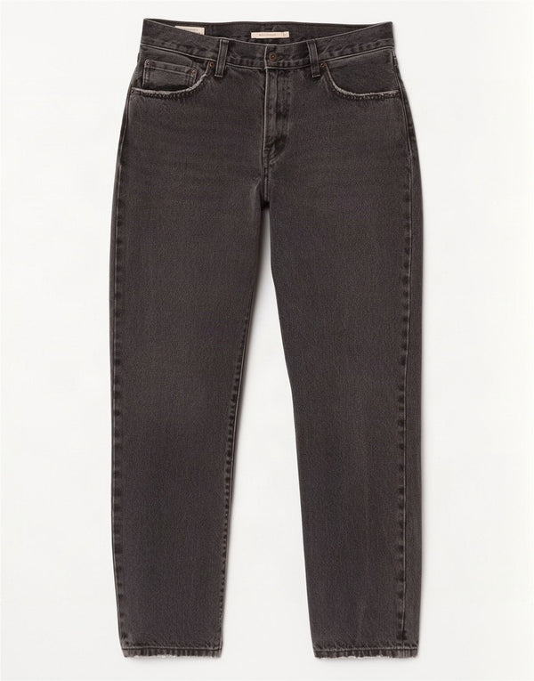 Женские прямые джинсы Levi's Middy W29 L31, серый хлопок