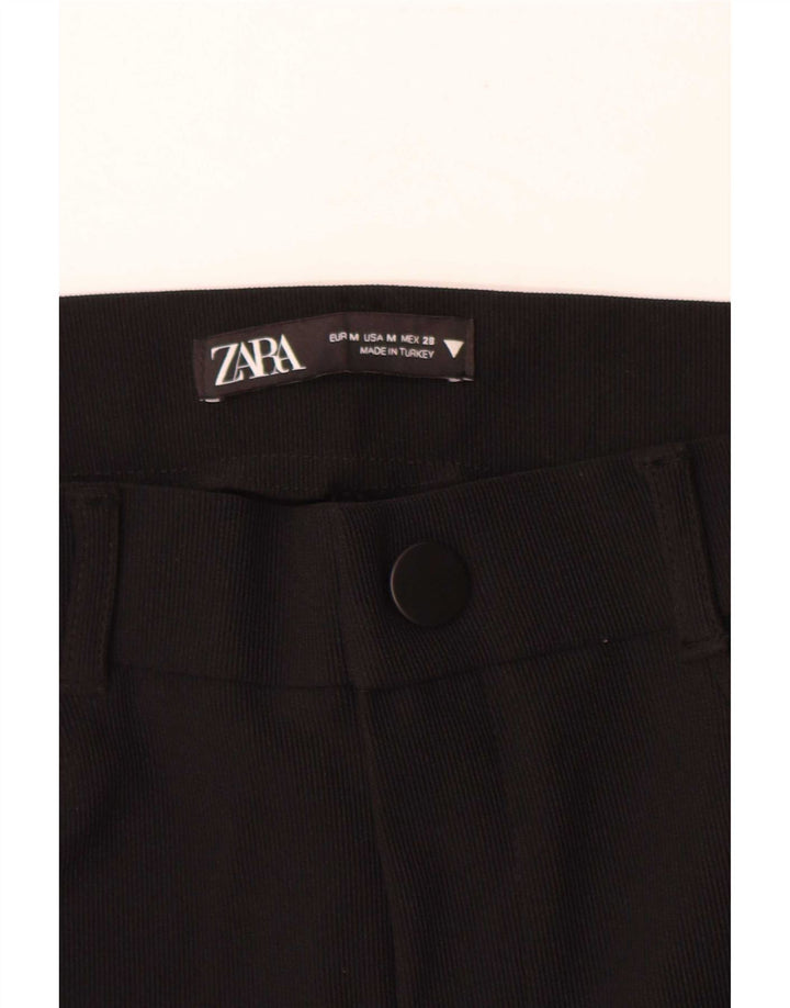 Женские повседневные брюки-клеш Zara Medium W28 L33, черные