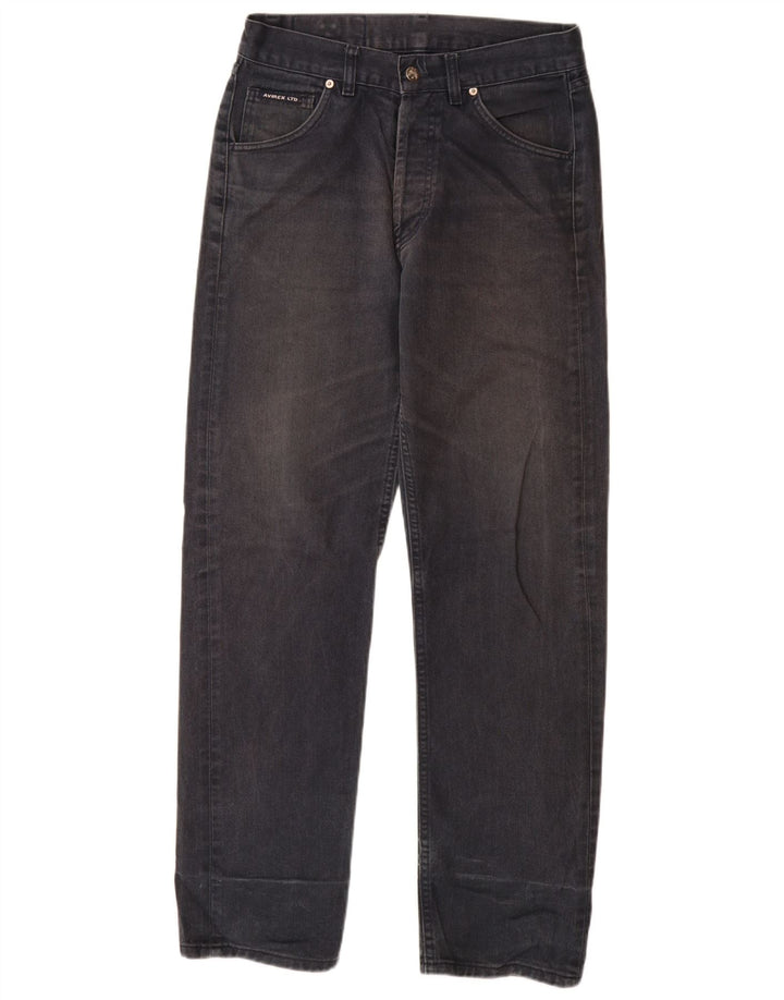 Мужские прямые джинсы Avirex W30 L31 темно-синие, хлопок