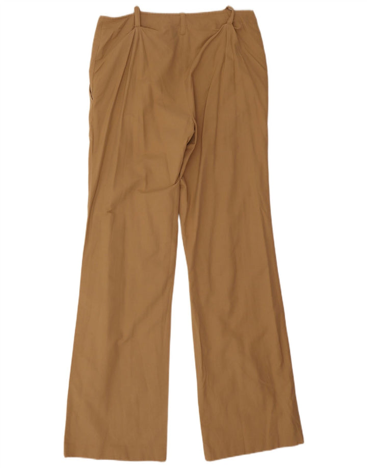 Женские брюки чиносы Stefanel Bootcut IT 44 Medium W30 L32 Хаки Хлопок