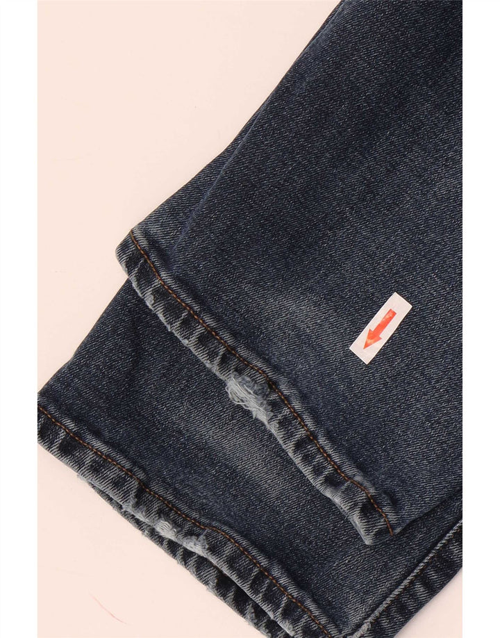 Женские узкие джинсы Gap W32 L30 синие, хлопок