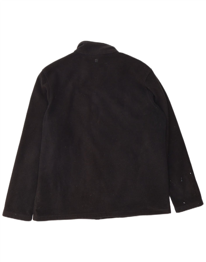 Мужская флисовая куртка Mountain Warehouse UK 42 XL, черный полиэстер