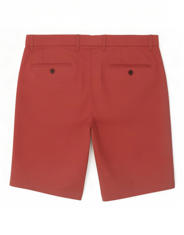 Marks & Spencer Mens Chino Shorts Large W36 Pink Cotton
