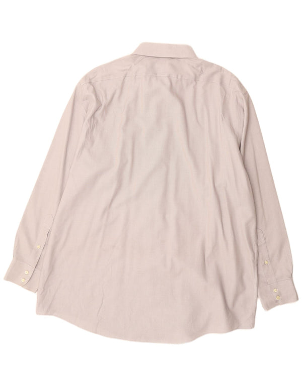 Мужская рубашка Brooks Brothers, размер 18 1/2 2XL, серая, хлопковая