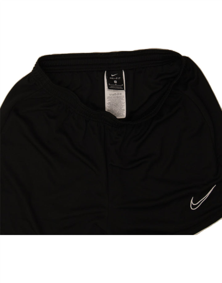 NIKE Womens Dri Fit Sport Shorts UK 12 Medium  Black Polyester Vintage Nike and Second-Hand Nike from Messina Hembry 
