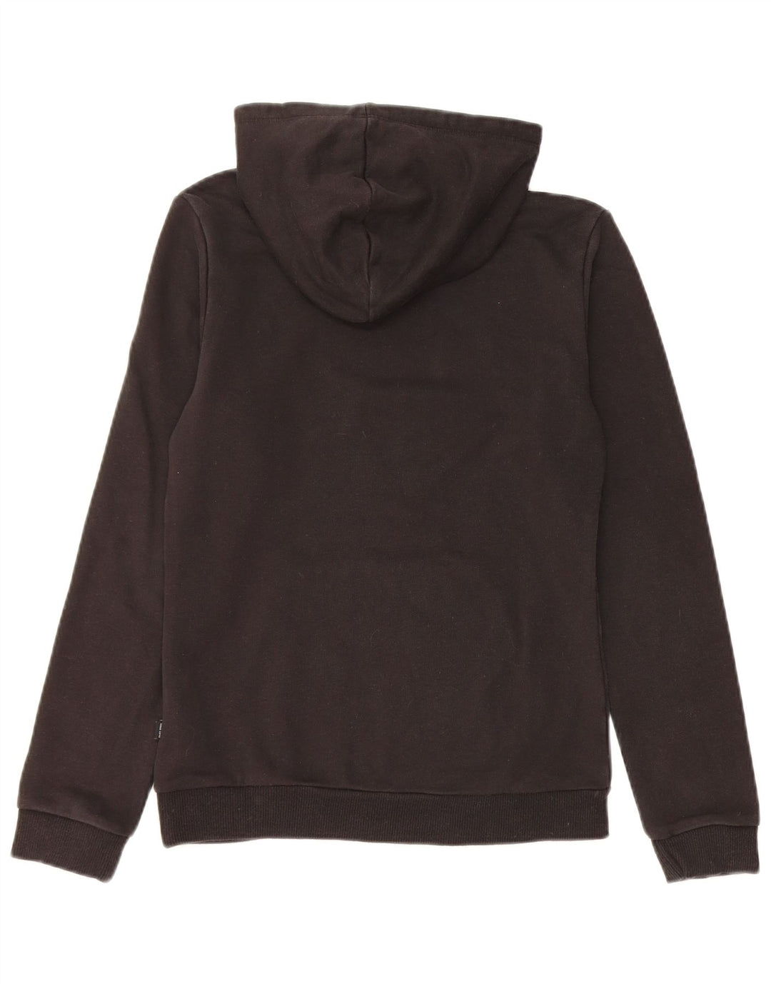 Толстовка с капюшоном PUMA для девочек 13–14 лет, черный хлопок