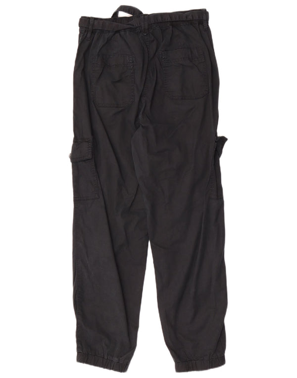 Женские брюки-карго Marks & Spencer для бега, Великобритания 10, маленькие W28 L27, черные