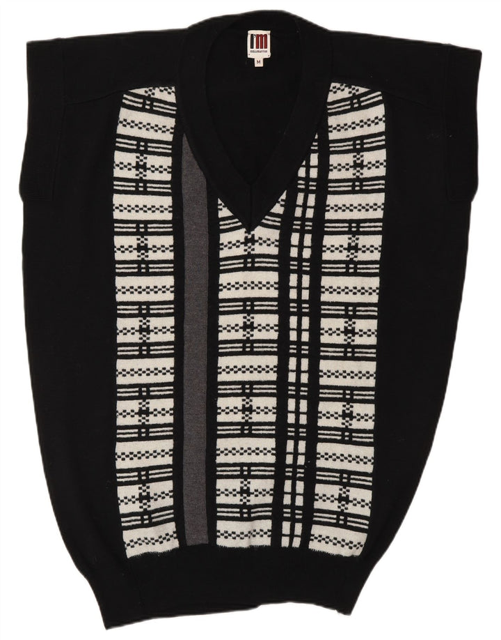 Женская удлиненная майка I'M ISOLA MARRAS UK 14, средний черный в полоску