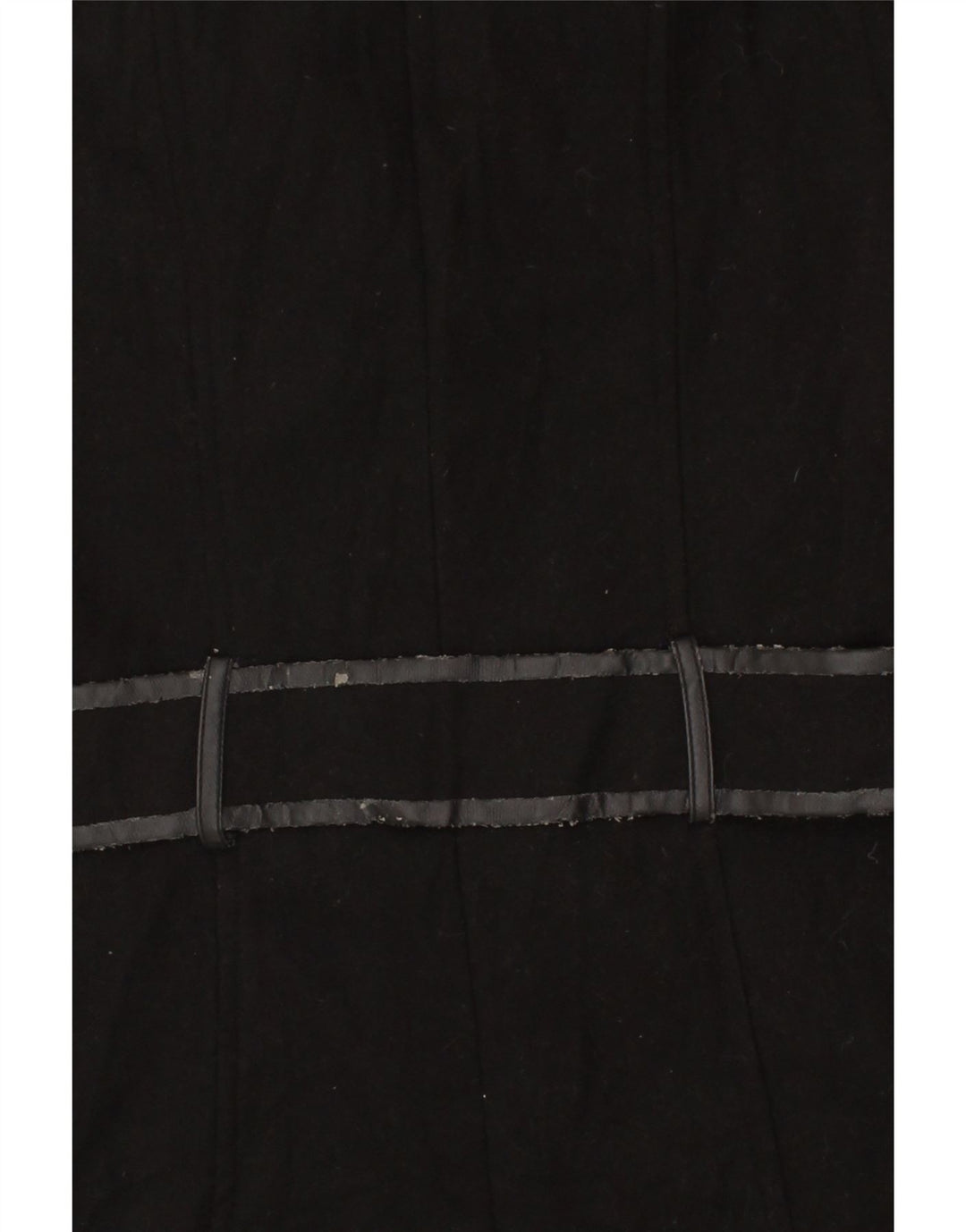 DESIGUAL Womens Overcoat EU 40 Medium Black Polyester Vintage Desigual and Second-Hand Desigual from Messina Hembry 