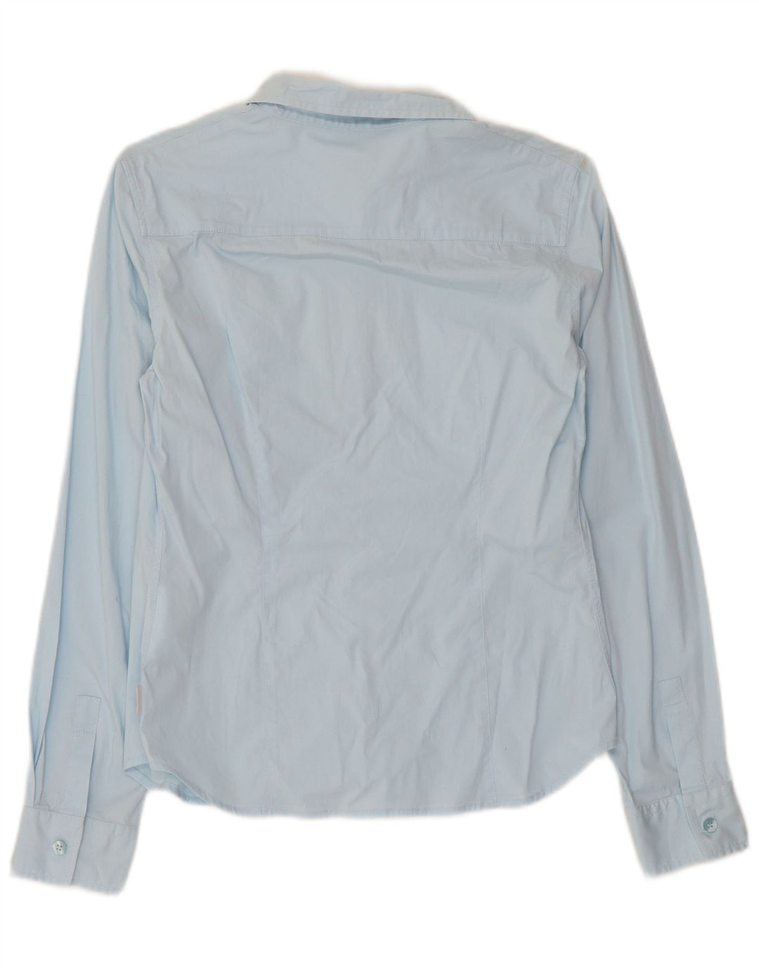 Женская рубашка Calvin Klein Jeans UK 14, большая синяя хлопковая