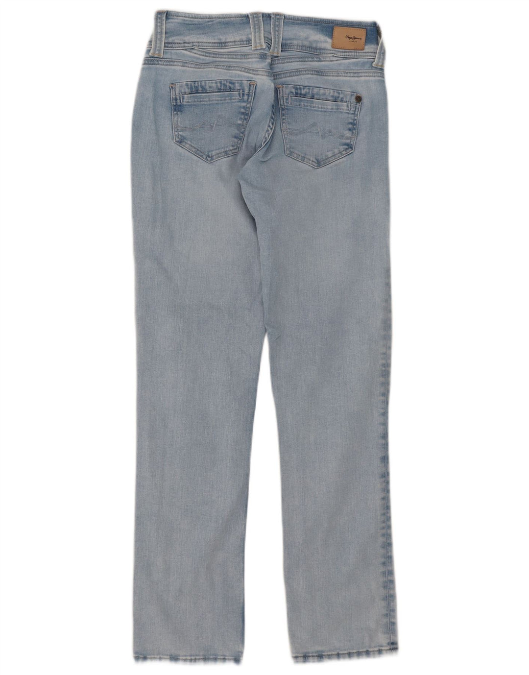 Джинсы PEPE Jeans женские прямые W29 L32 синие, хлопок