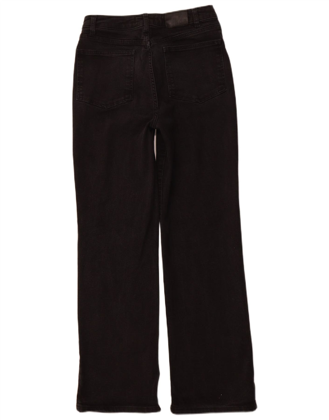 Женские прямые джинсы с высокой талией MINT VELVET UK 10, маленькие W28 L30, черные