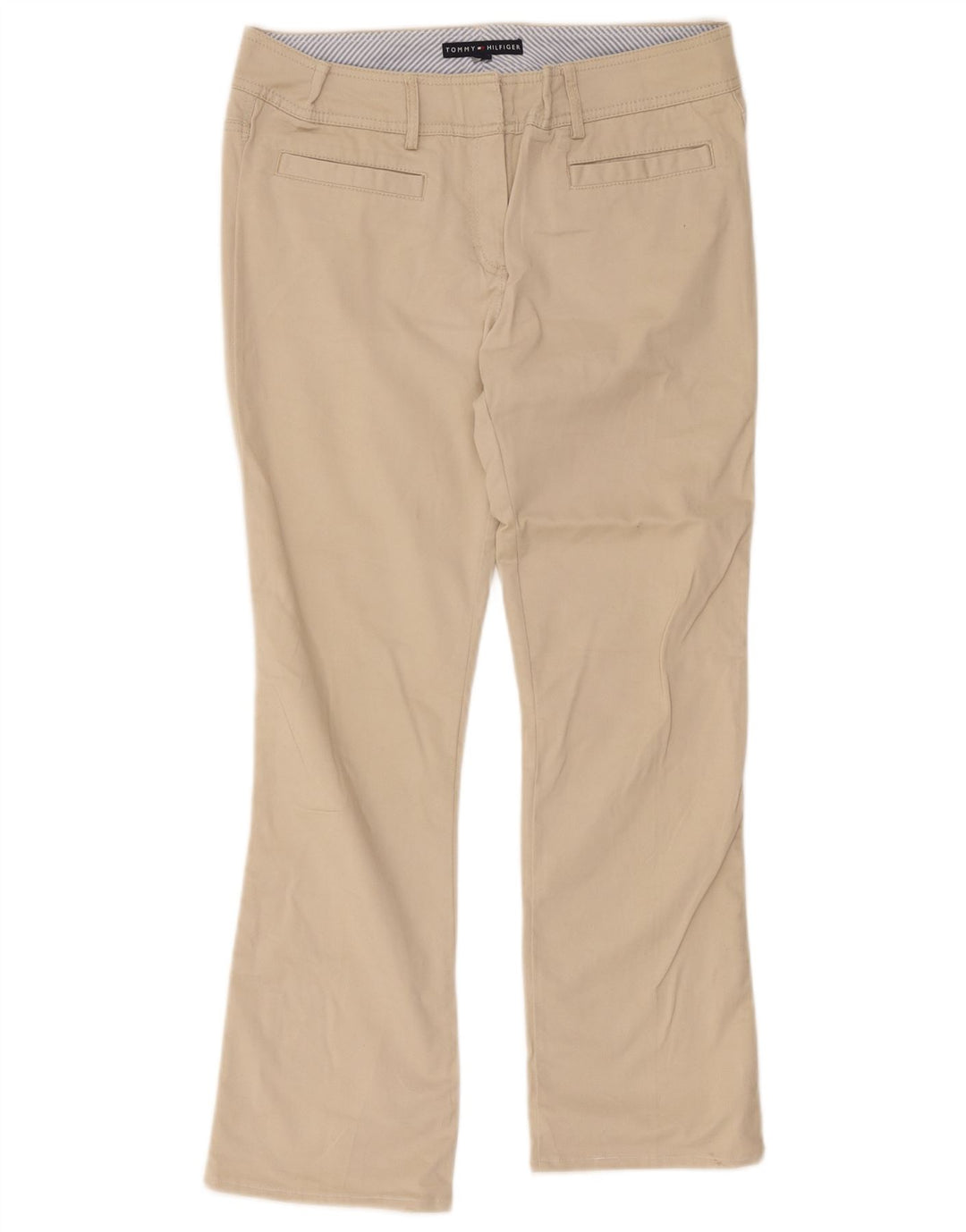 Женские повседневные брюки Tommy Hilfiger Bootcut W34 L28 Бежевые