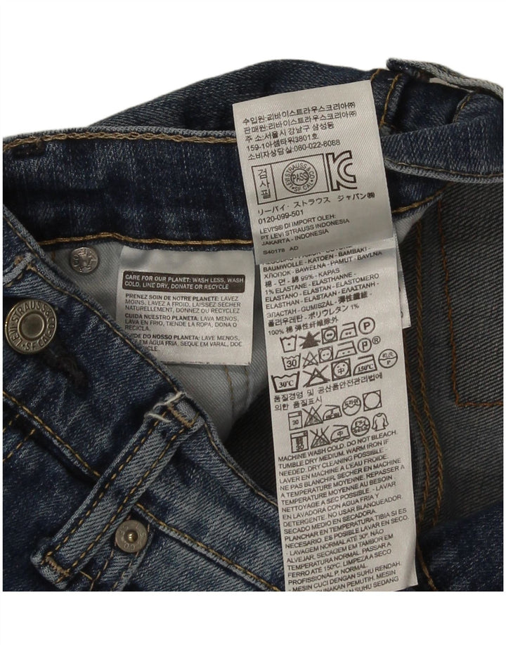 Мужские джинсы Levi's Slim 511 W32 L34 синие, хлопок