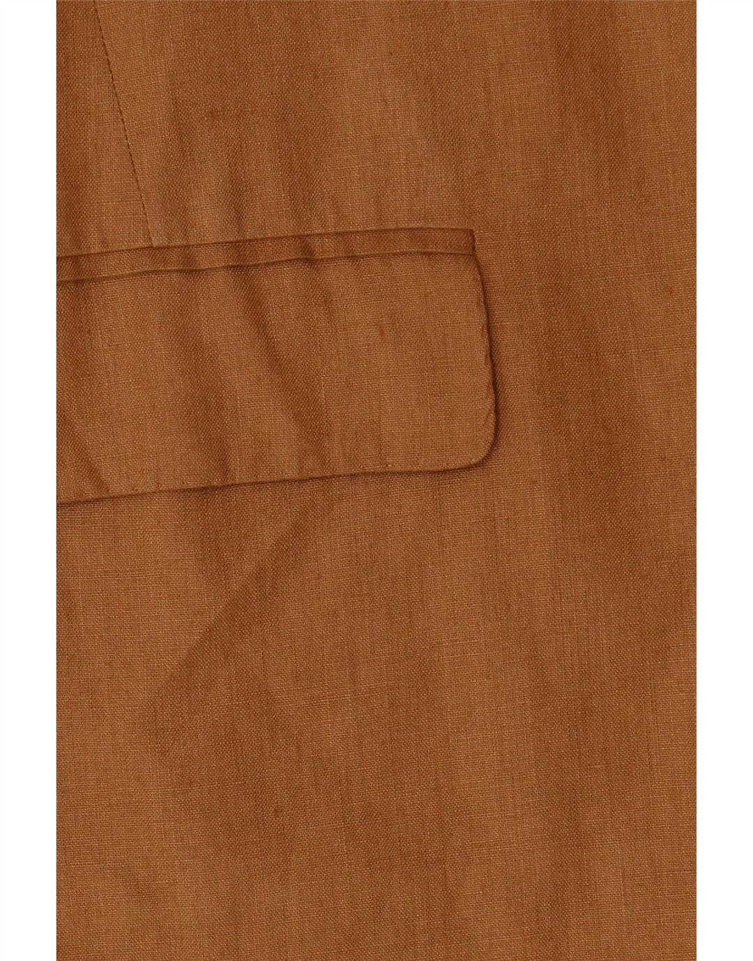 Женский пиджак на 1 пуговице Max Mara, Великобритания, 14, большой, коричневый, льняной